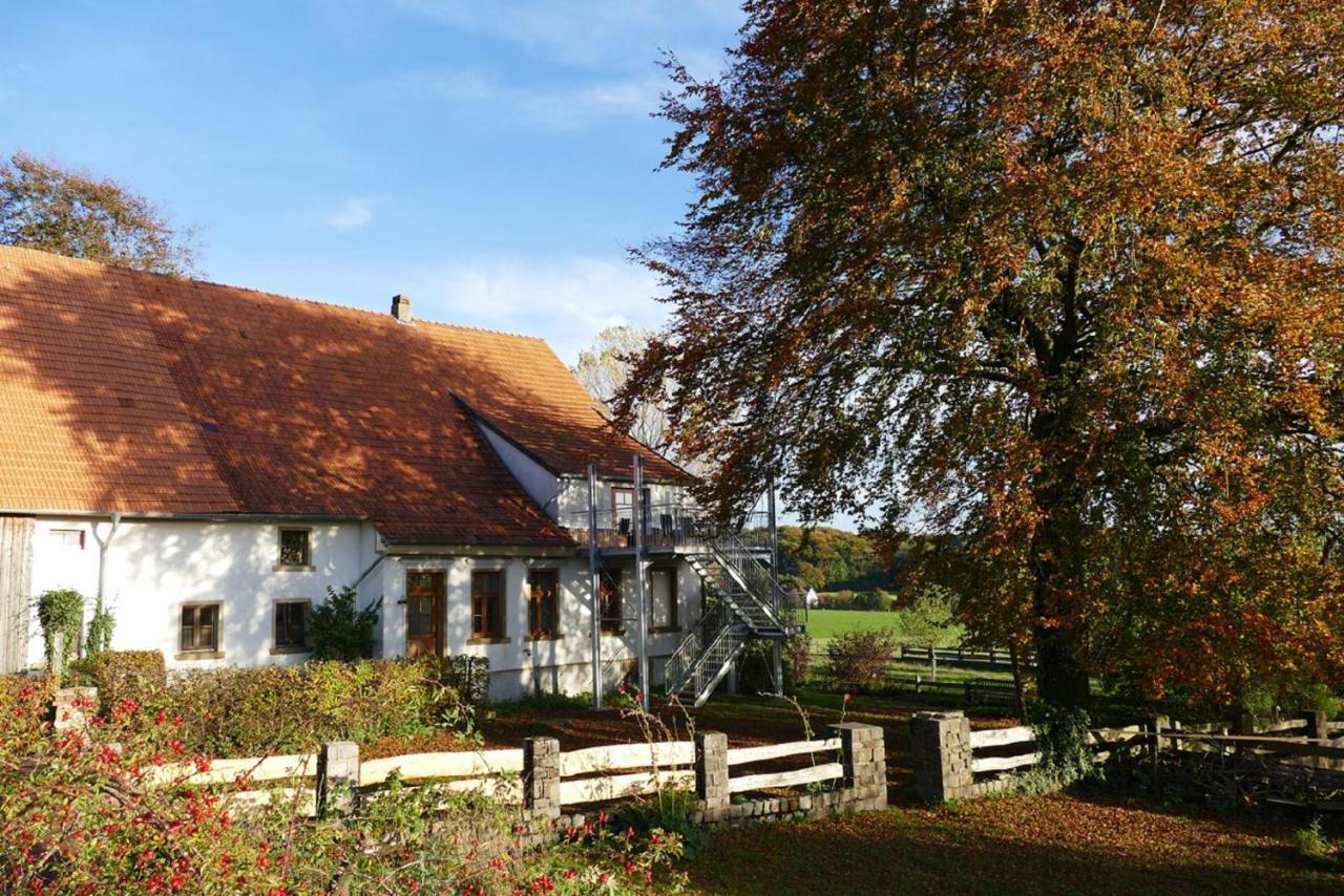 Ferienwohnung An Der Obstwiese Borgholzhausen ภายนอก รูปภาพ